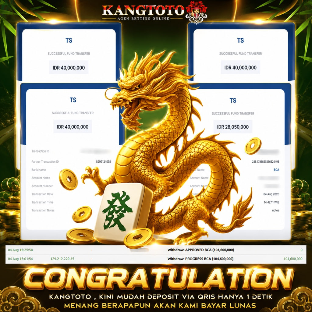 NAGA EMAS MAHJONG  JACKPOT ! RP 104,000,000 LUNAS!