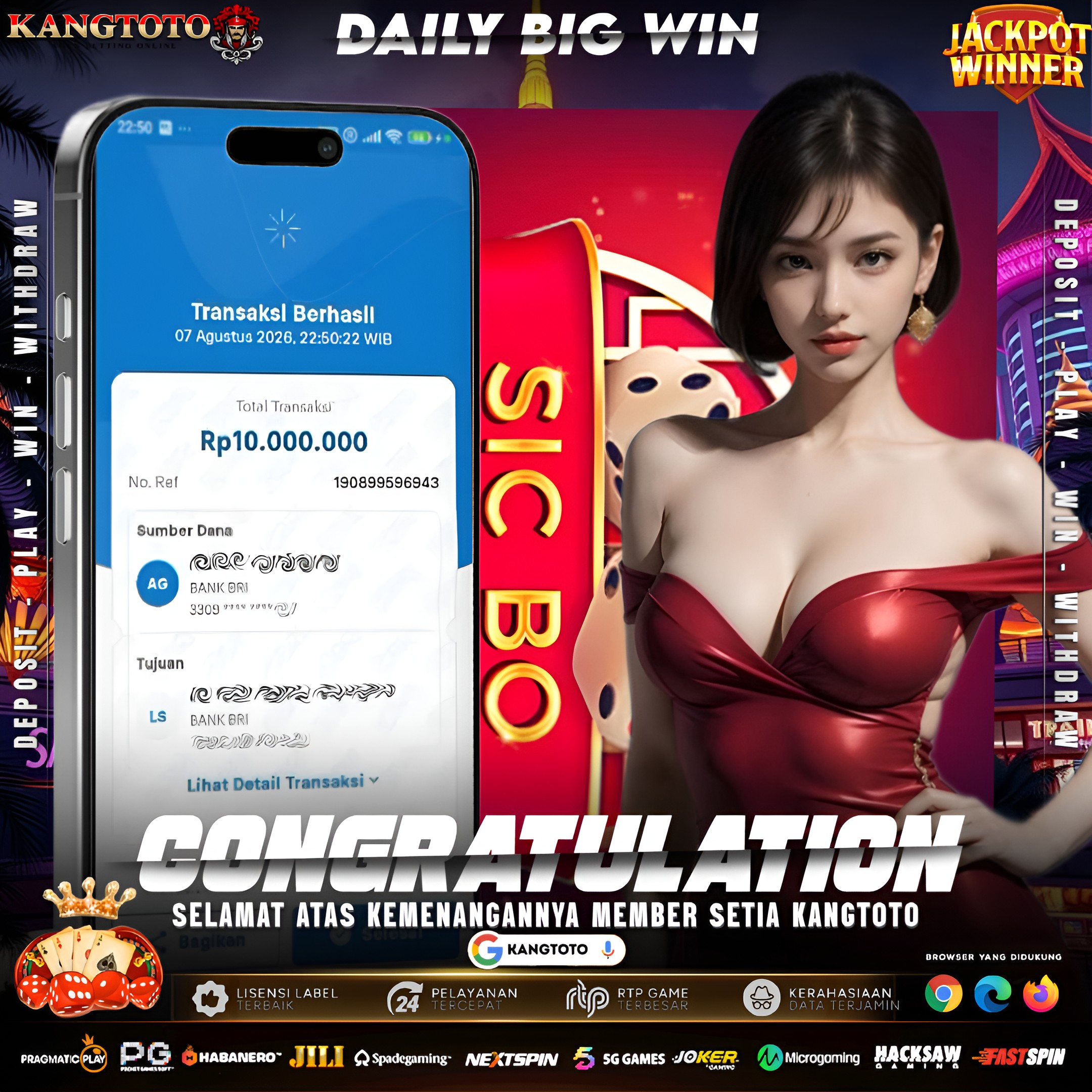 🔥 BUKTI NYATA! BUKAN CUMAN JANJI! LUNAS WITHDRAW Rp 10.000.000 !!! 🔥