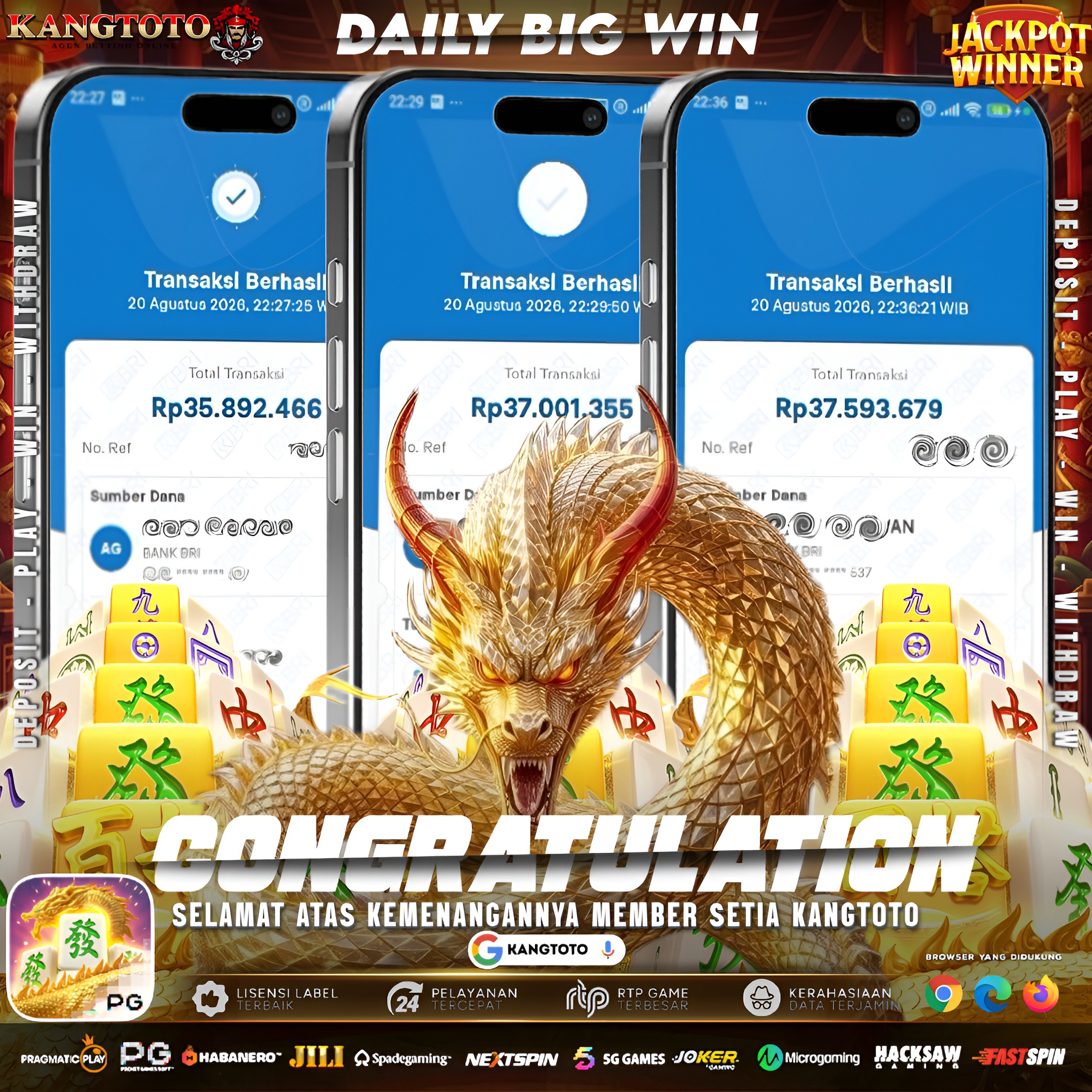 🐉 NAGA MAHJONG WAYS 2 PECAH LAGI! WD Rp 110.487.500 CAIR KILAT! 🐉